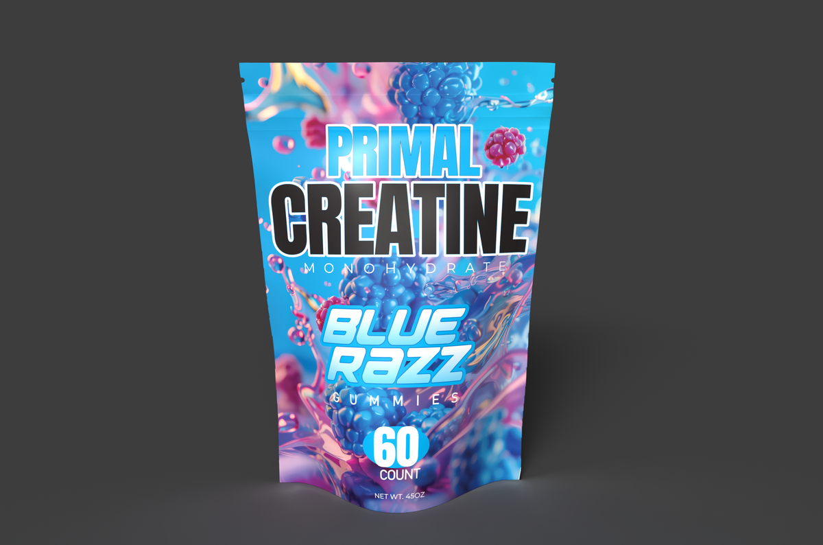 Creatine Monohydrate Gummies - Blue Razz